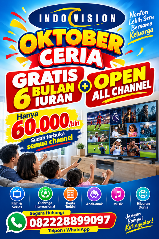 pasang indovision jogja